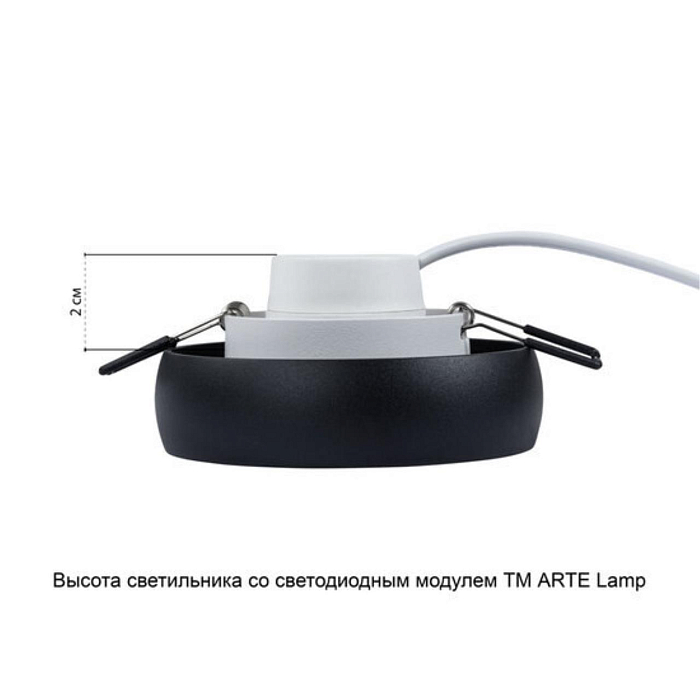 Светильник Arte Lamp A6665PL-1BK