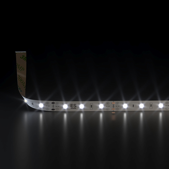 Светодиодная лента Elektrostandard Лента светодиодная 12V 4,8W 60Led 2835 IP20 дневной белый, 5м