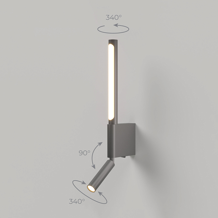 Интерьерная подсветка Elektrostandard 40111/LED графит
